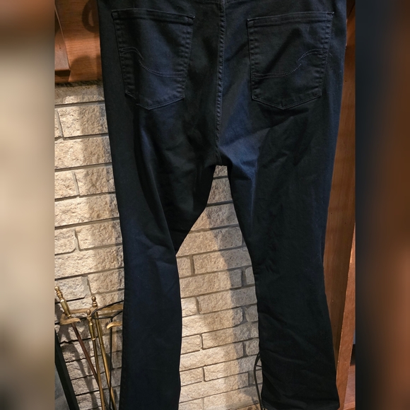 Levi's Signature Modern Boot Cut Black Jeans Long - Picture 3 of 6